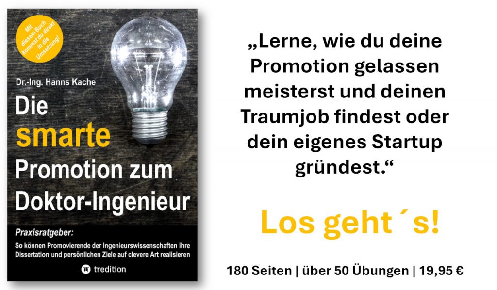 Promotionsratgeber für Ingenieure